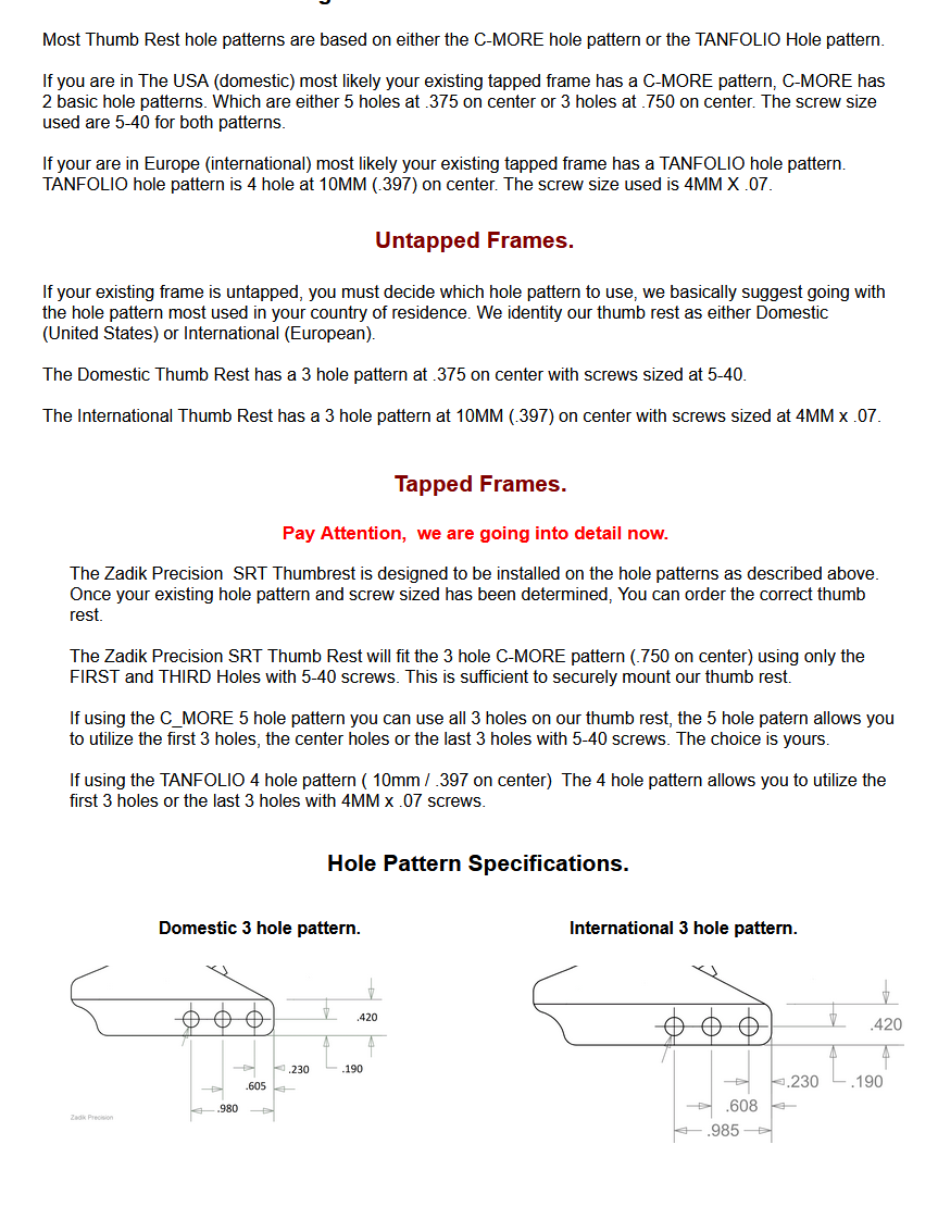 ZADIK PRECISION LINK